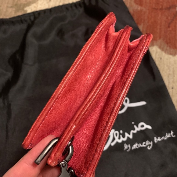 Alice&Olivia Pink Leather Clutch - Picture 3 of 14